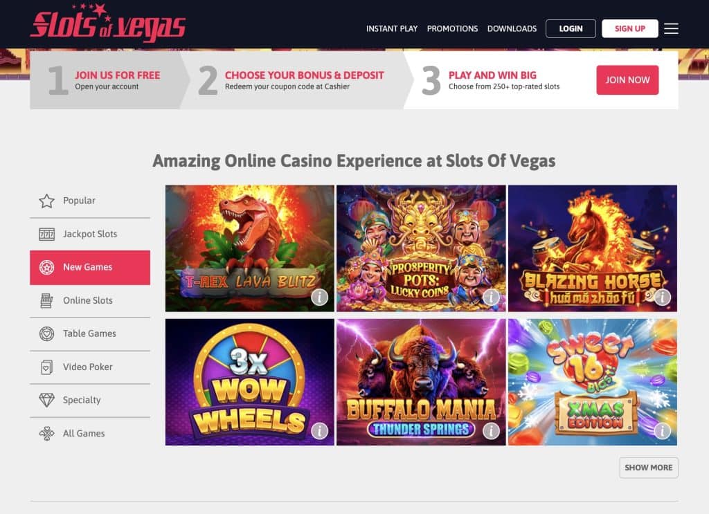 casino online game slots betting